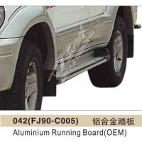 Подножки алюминиевые TOYOTA LAND CRUISER PRADO 90 1995-2002гг