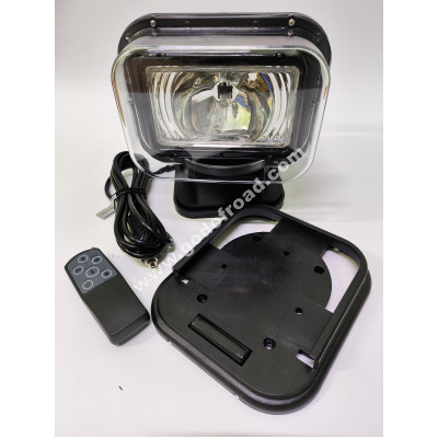 Фара-искатель 12V 55W (ксенон) с д/у Черный