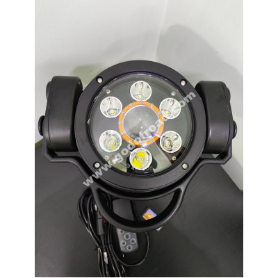 Фара-искатель CH078 90W (LED) с д/у Черный (на магните) Фара-искатель CH078 90W (LED) с д/у Черный (на магните)